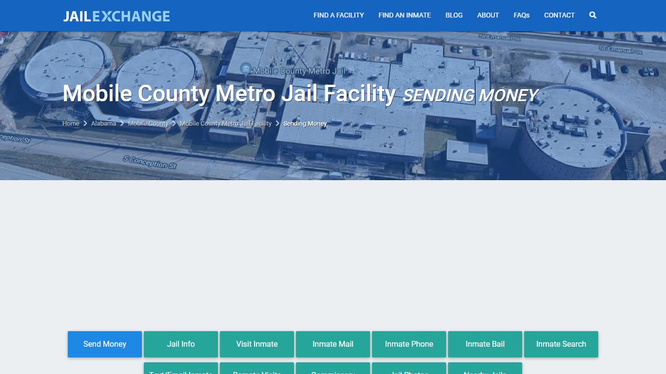 Mobile County Metro Jail Facility Sending Money - JAIL EXCHANGE